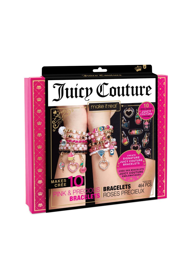 Pink & Precious Bracelets Kit, Creates 10 Bracelets, Main, color, Multicolored