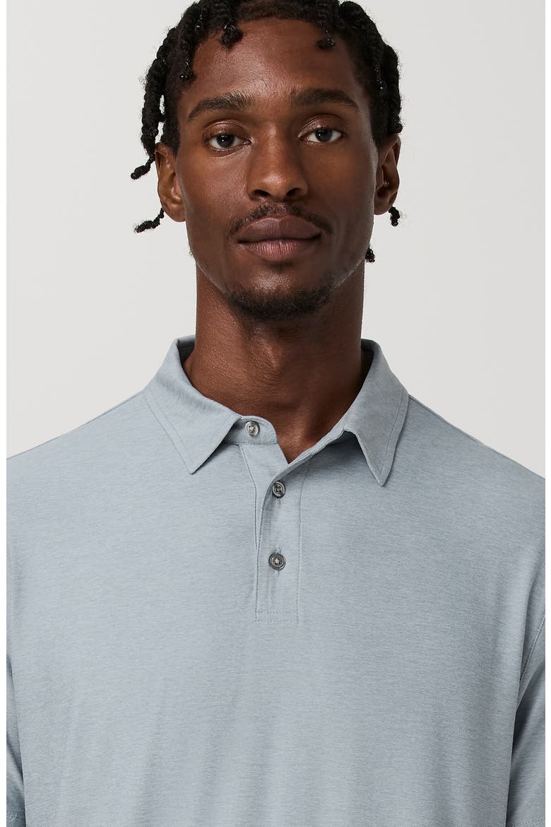 Strato Tech Performance Polo, Alternate, color, RAINDROP HEATHER