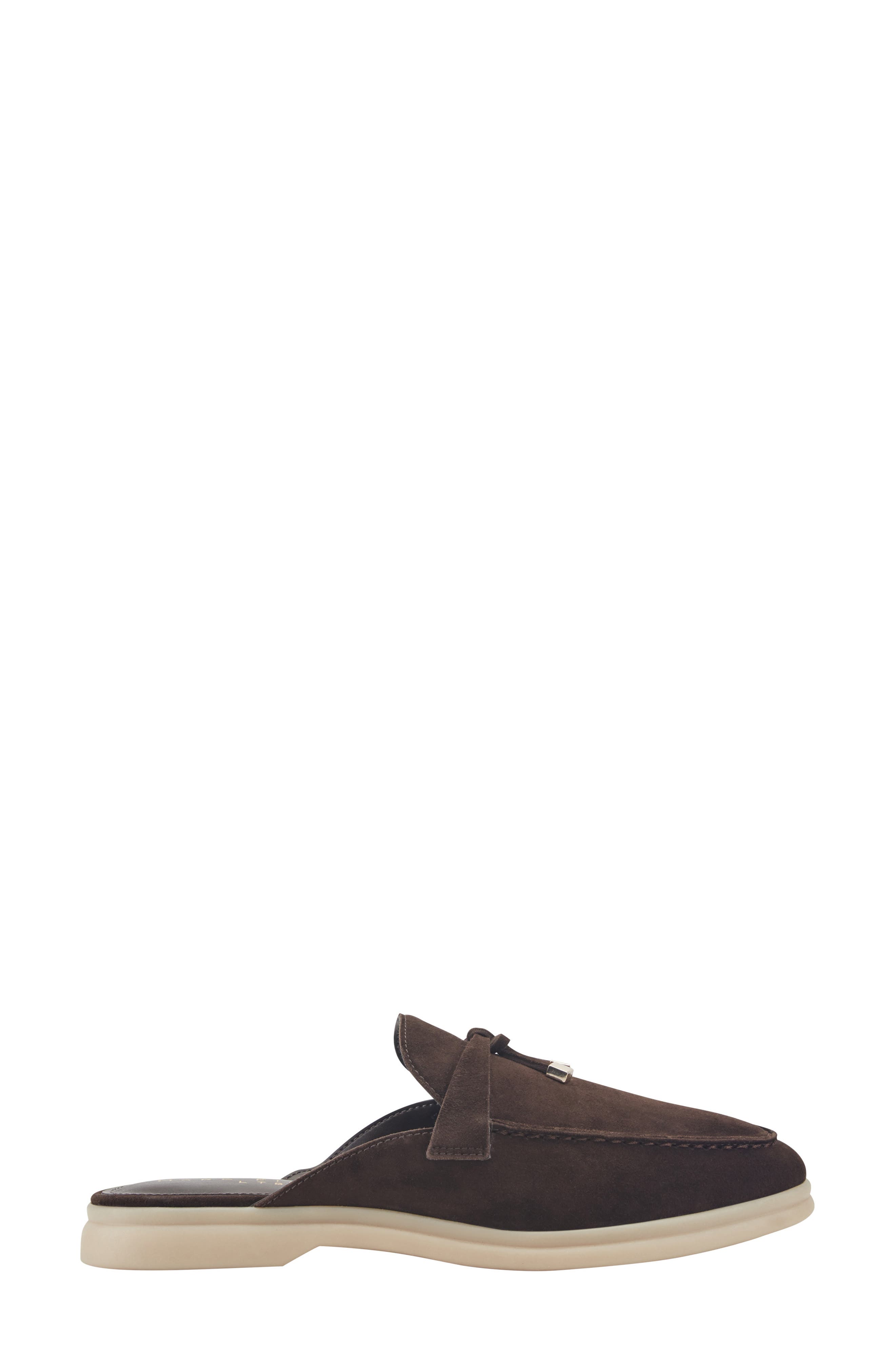 Yarila Loafer Mule, Alternate, color, DARK BROWN 200