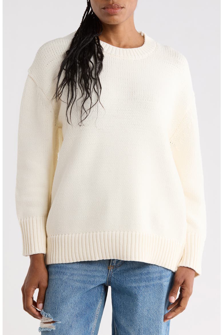 Melvin Crewneck Sweater, Main, color, IVORY