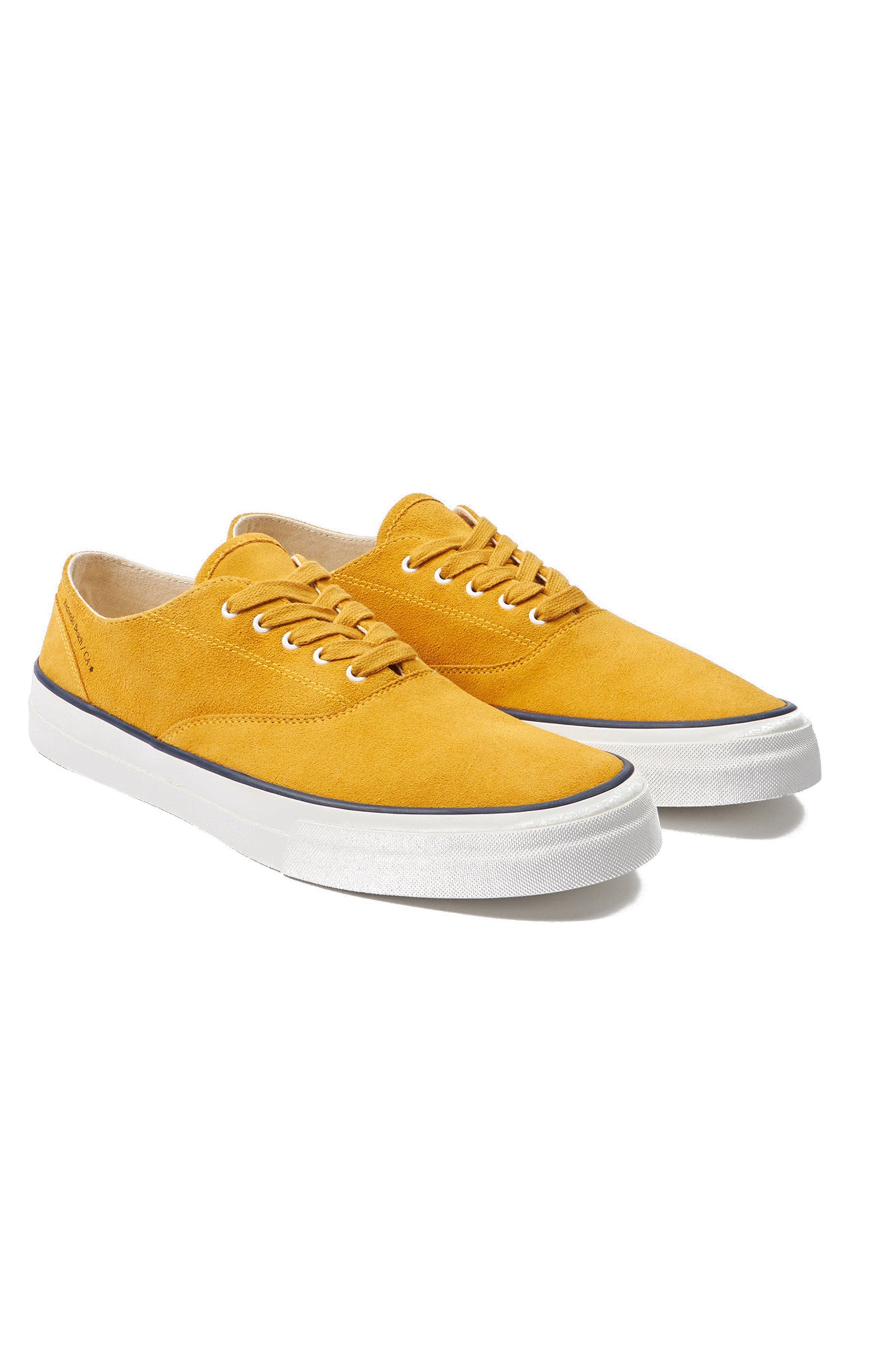 Fortela Redondo Suede Sneakers by Mr. Fliks, Alternate, color, Banana