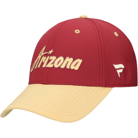 Men's Fanatics  Garnet/Yellow Arizona Coyotes Flex Hat