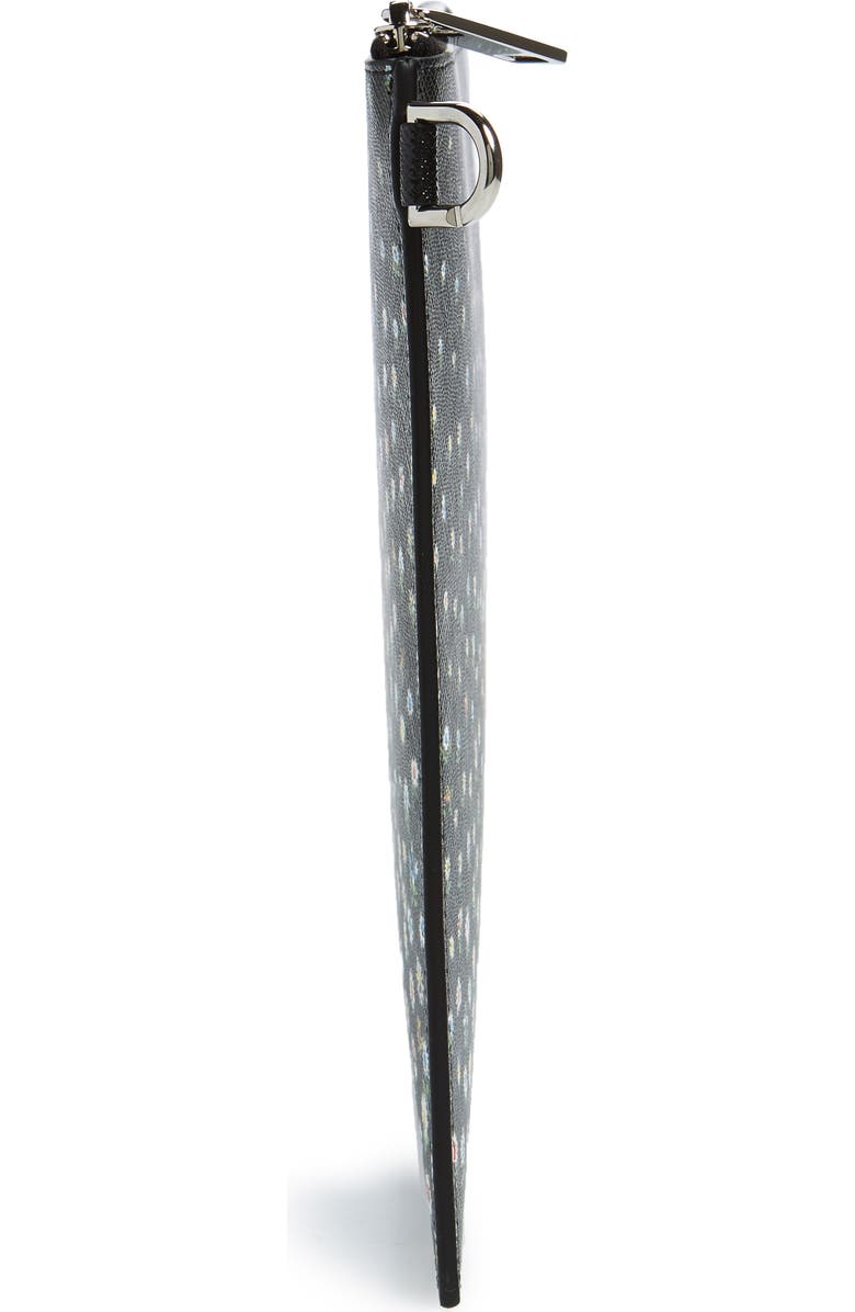 Givenchy Medium Iconic Print Coated Canvas Pouch, Alternate, color,