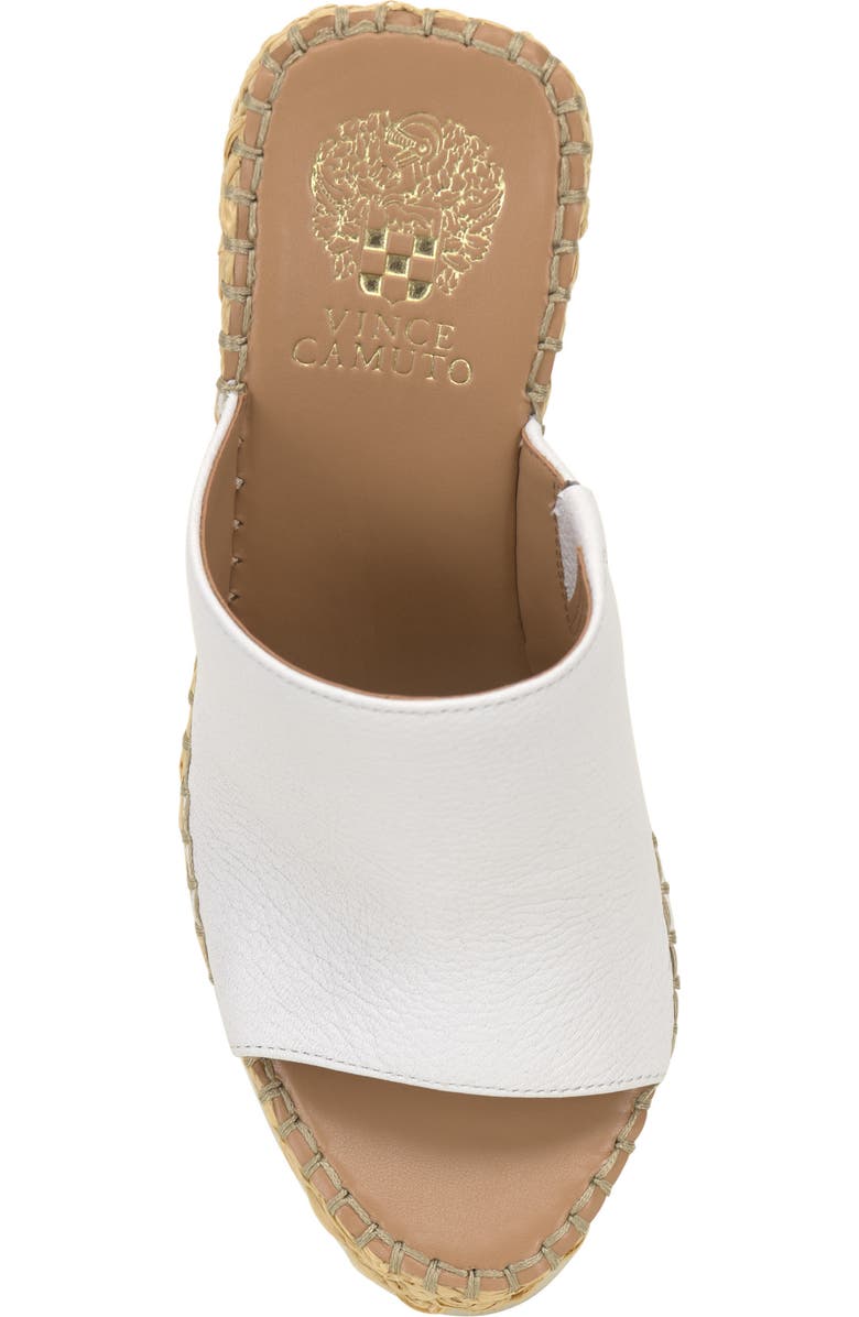Vince Camuto Brissia Wedge Mule, Alternate, color, Pure White Petra
