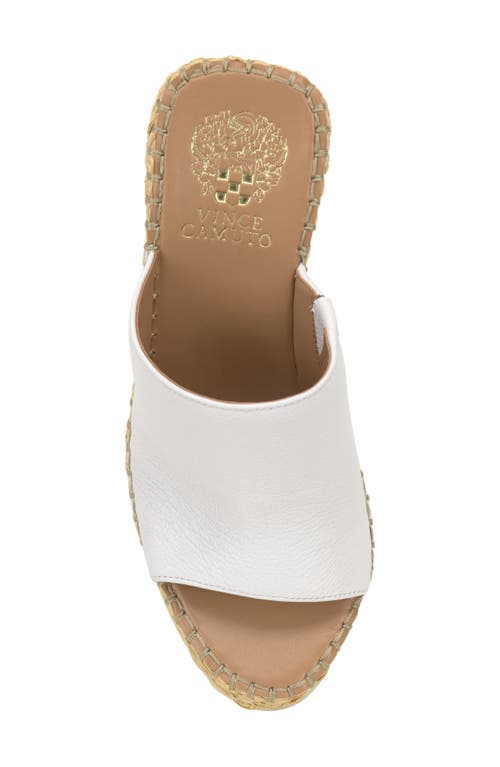 Vince Camuto Brissia Wedge Mule In Gold