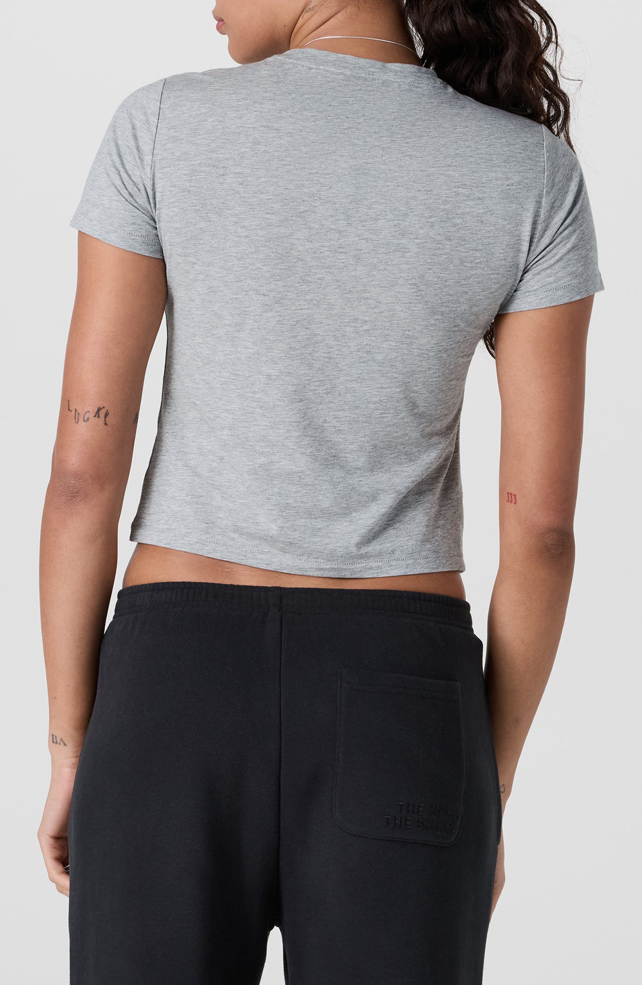 Feather Crop Baby Tee - image 4