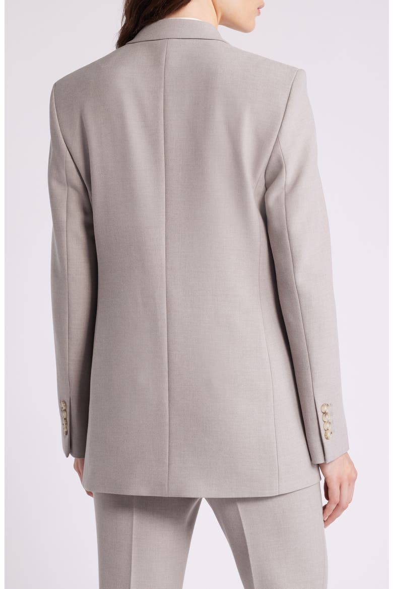 Jaleto Double Breasted Blazer, Alternate, color, WOLF GREY MELANGE