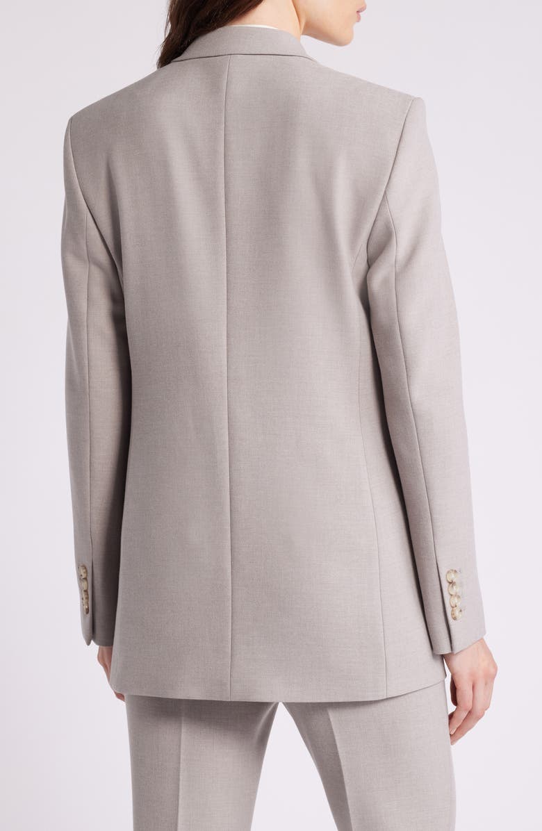 BOSS Jaleto Double Breasted Blazer, Alternate, color, Wolf Grey Melange