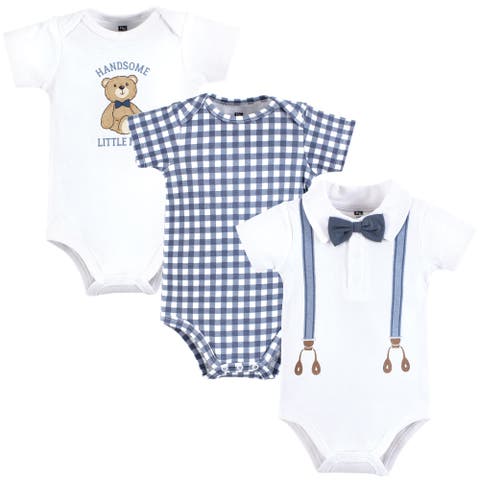 Little Soft Cotton All-in-One Outfits, Set of 3 (Baby)