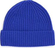 Nordstrom Cashmere Rib Knit Beanie