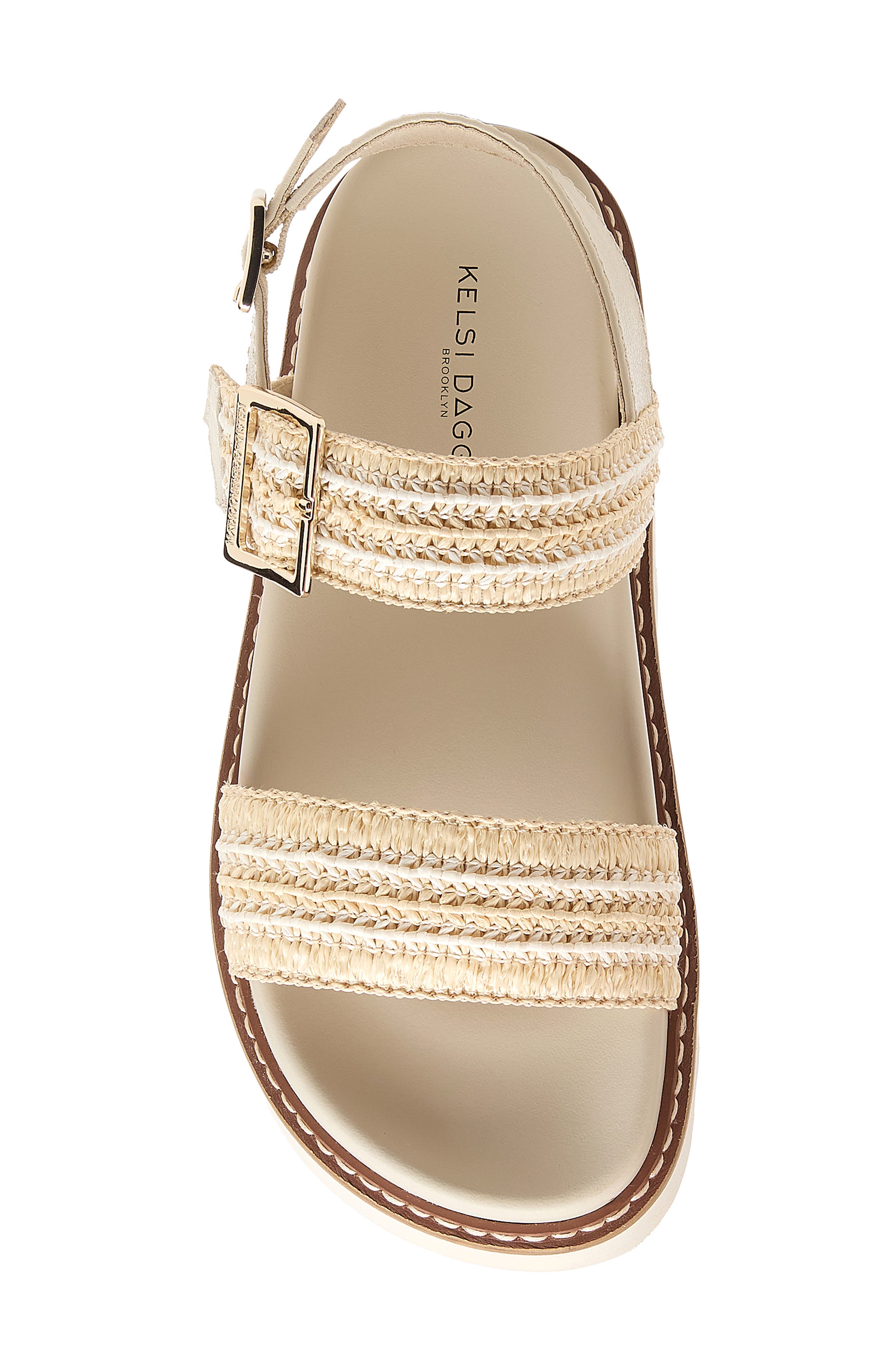 Kel Platform Sandal, Alternate, color, SALT