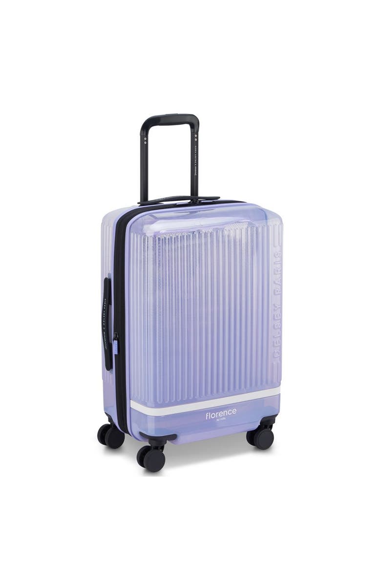 Gotta Glow Expandable 20" Carry-On Spinner, Alternate, color, Translucent Purple