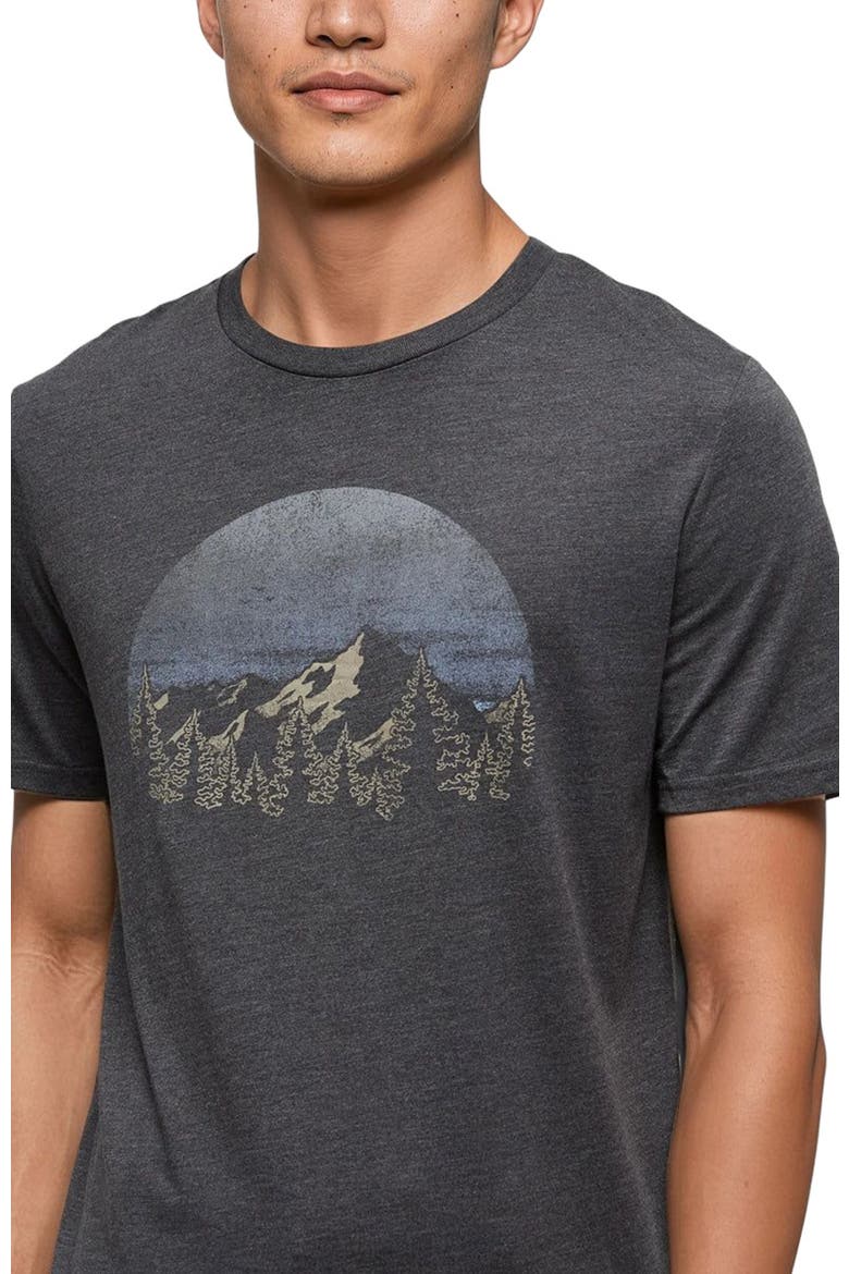 Vintage Sunset T-Shirt, Alternate, color, Meteorite Black Heather