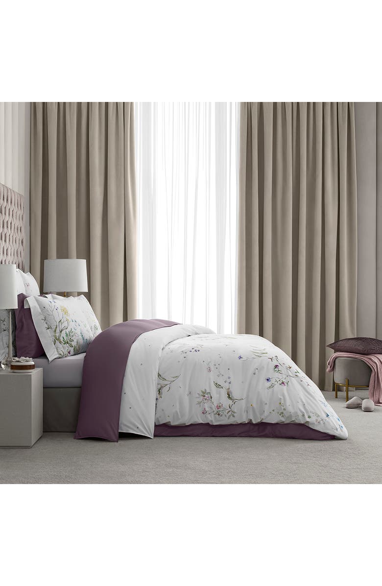 Togas Fleur duvet cover, Alternate, color, White