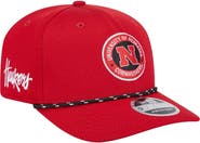 New Era Men's New Era Scarlet Nebraska Huskers COOLERA 9SEVENTY Rope Stretch-Snap Hat