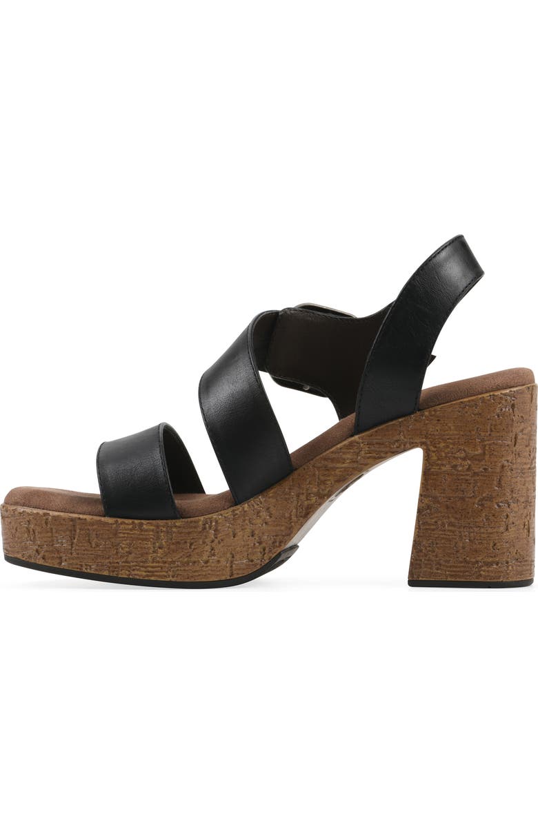 White Mountain Footwear Barb Platform Sandal, Alternate, color,