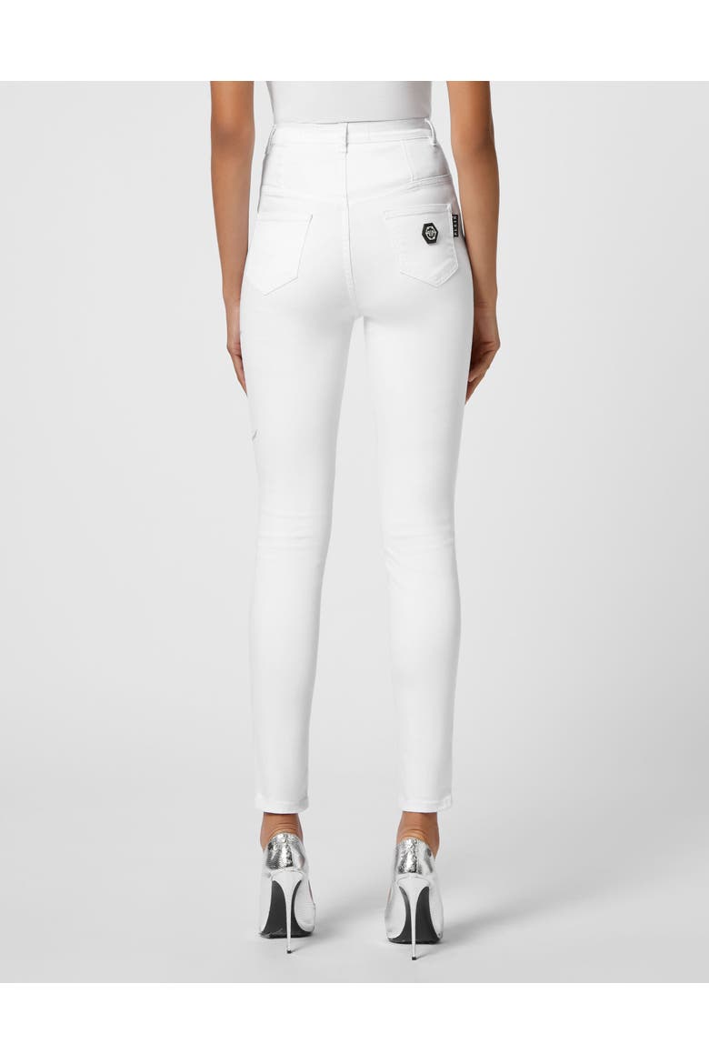 Super High Waist Jegging Women, Alternate, color, white