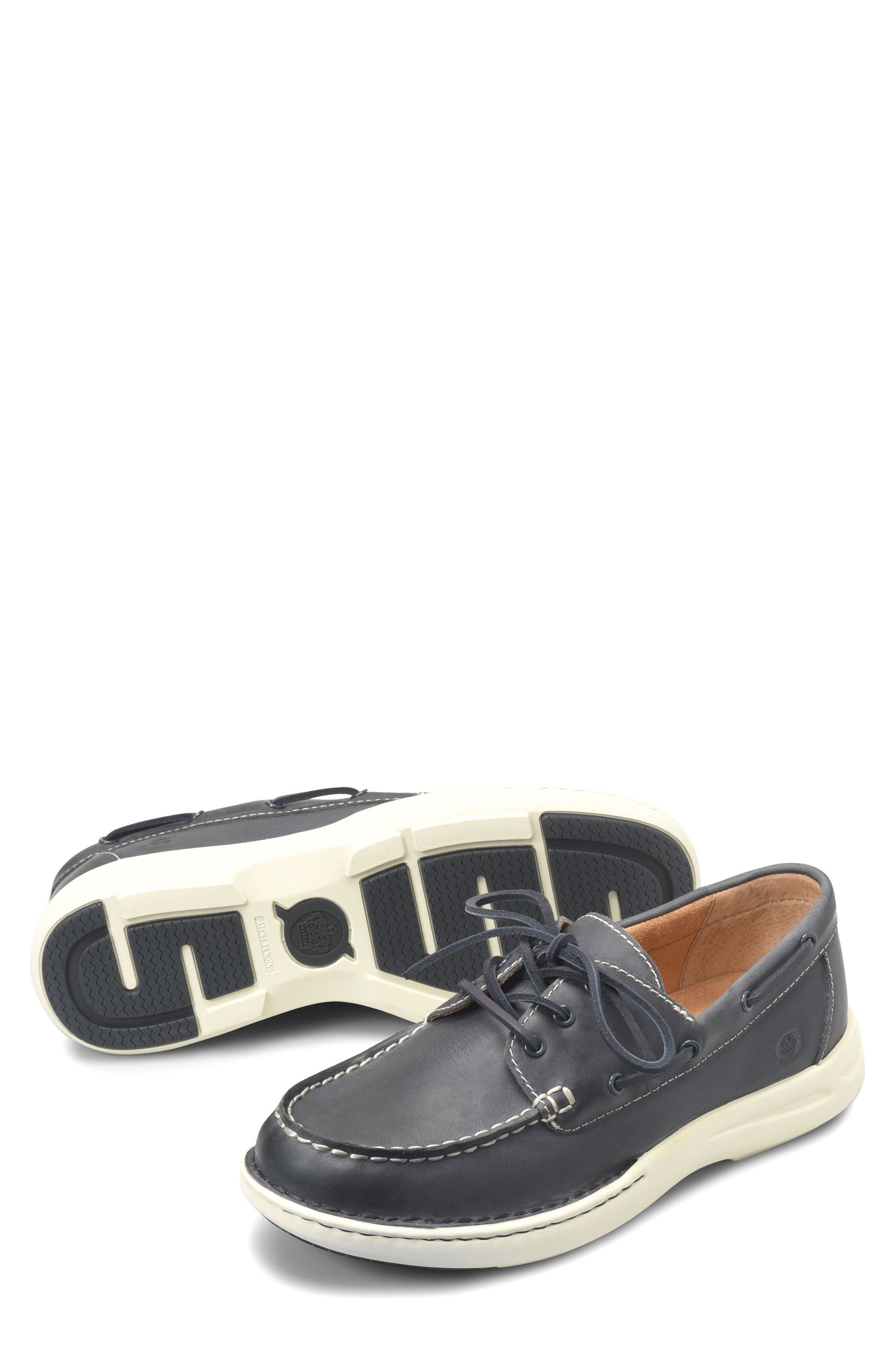 Mariner 3-Eye Boat Shoe, Alternate, color, NAVY F/ G