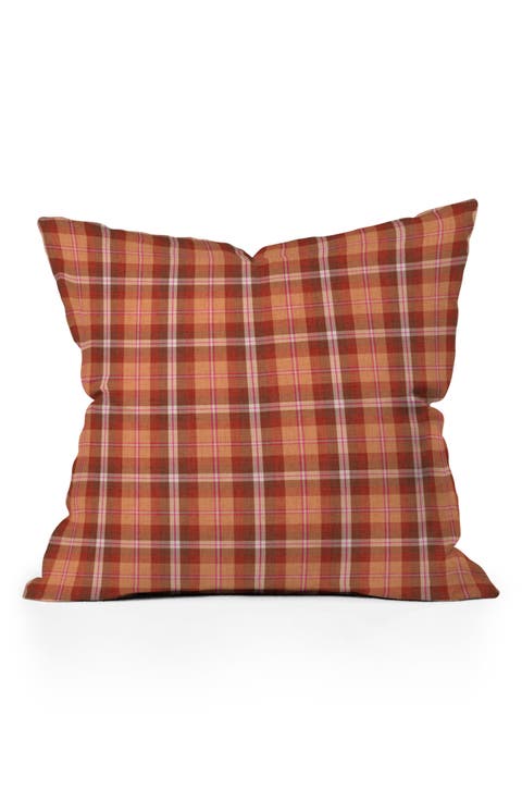 Glen Plaid Throw Pillow
