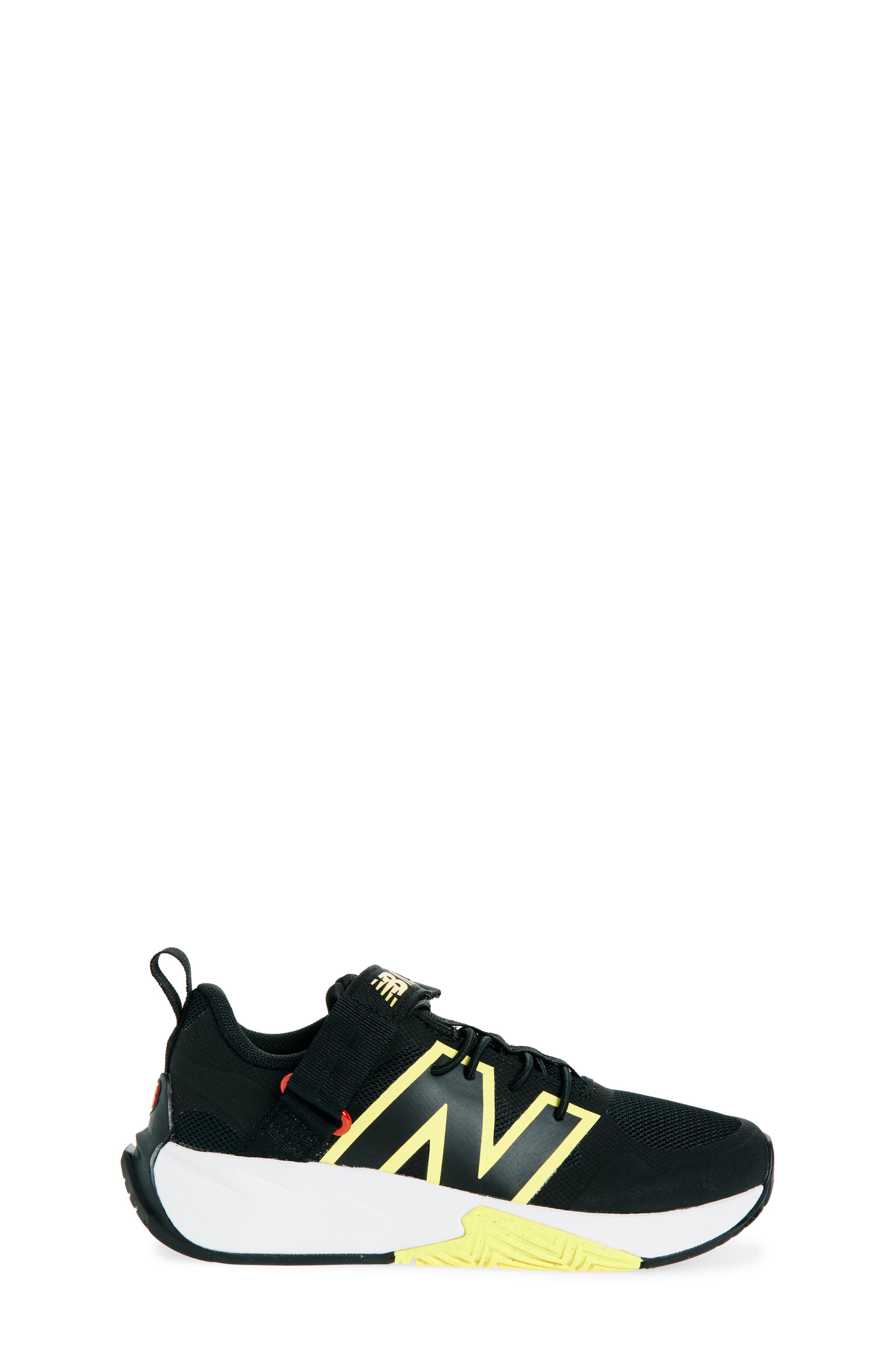 New Balance Kids' FuelCell Play Sneaker, Alternate, color, Black/ Punch Yellow