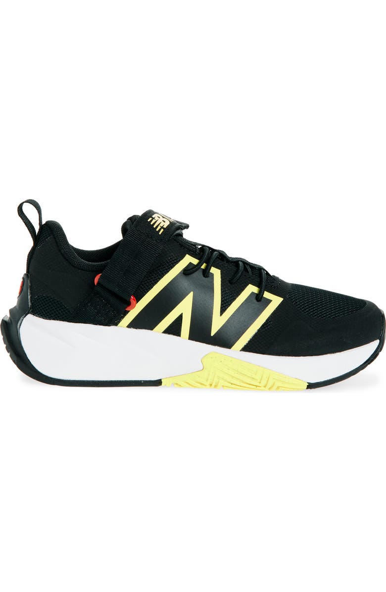 New Balance Kids' FuelCell Play Sneaker, Alternate, color, Black/ Punch Yellow