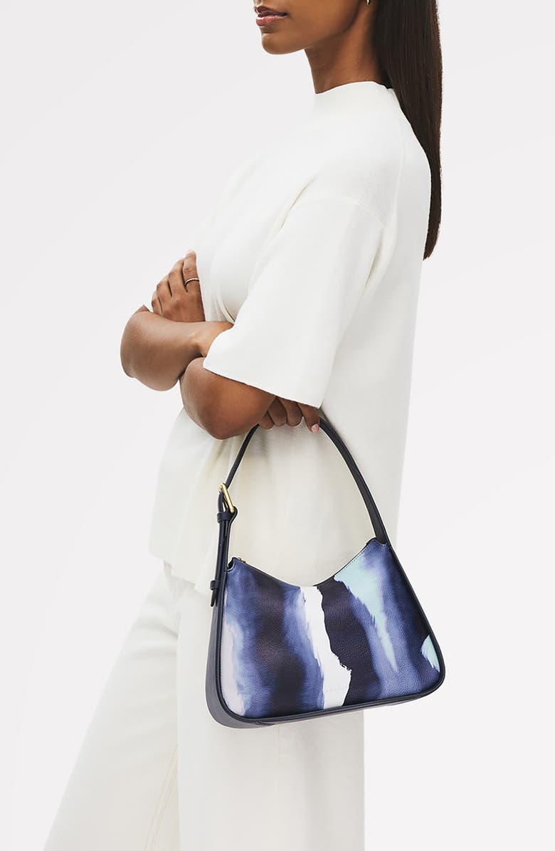 Radley Small Westwell Lane Leather Shoulder Bag, Alternate, color, Evenfall