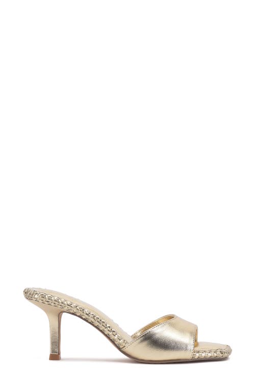 Vince Camuto Emmla Slide Sandal In Egyptian Gold