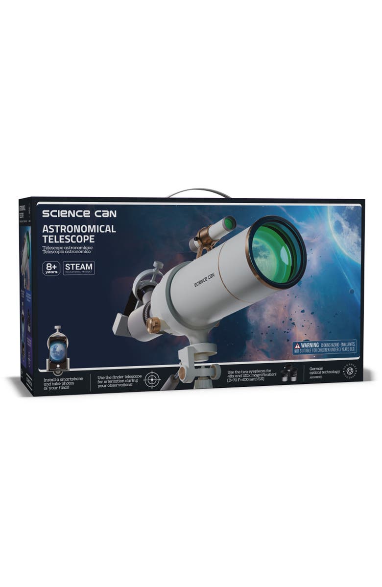Hape Astronomical Telescope, Alternate, color, Multi