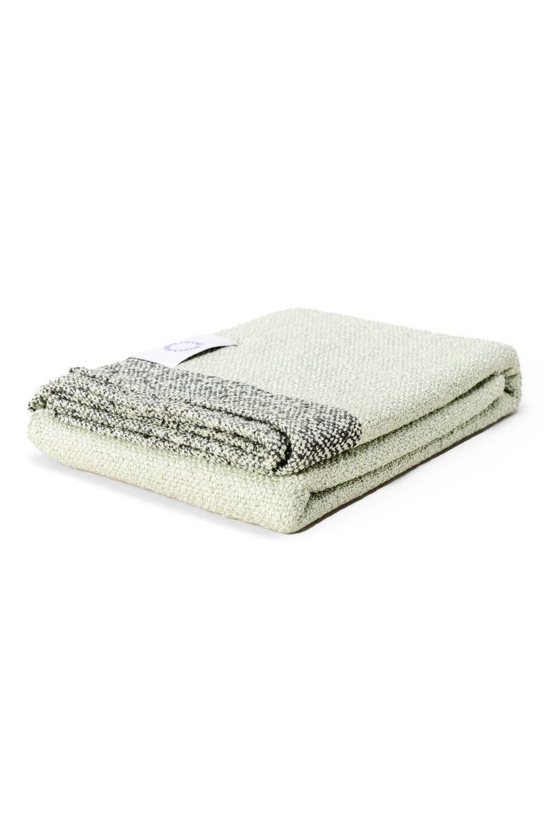 Textured Bouclé Towel, Alternate, color, FERN & FOREST