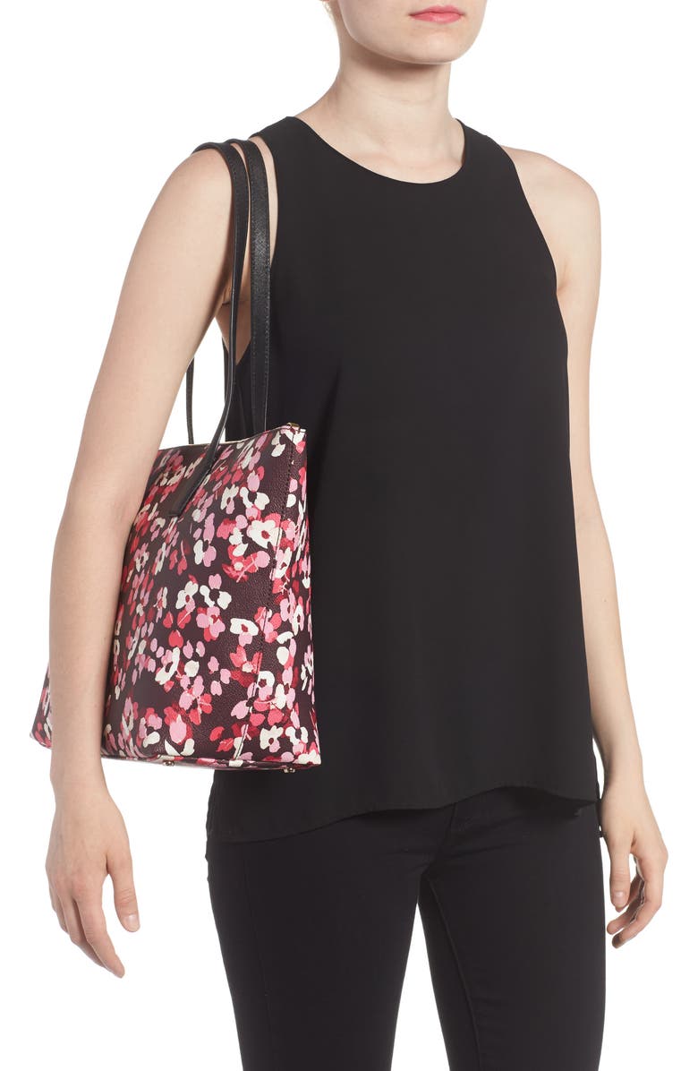 Kate Spade New York young lane - nyssa coated canvas tote, Alternate, color,