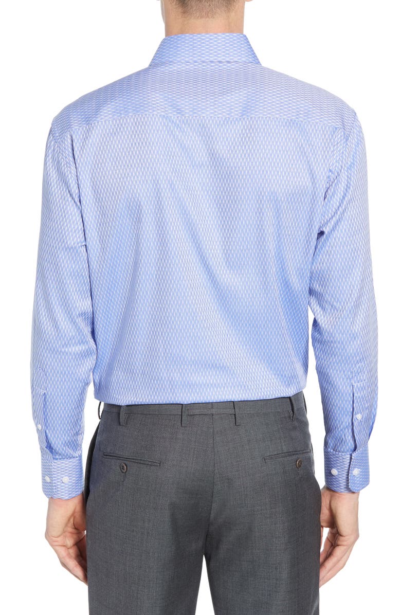 English Laundry Trim Fit Print Dress Shirt, Alternate, color, 