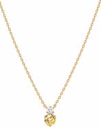 Bearfruit Jewelry 14k Gold Plated Deux Birthstone Necklace Personalized Gift Idea