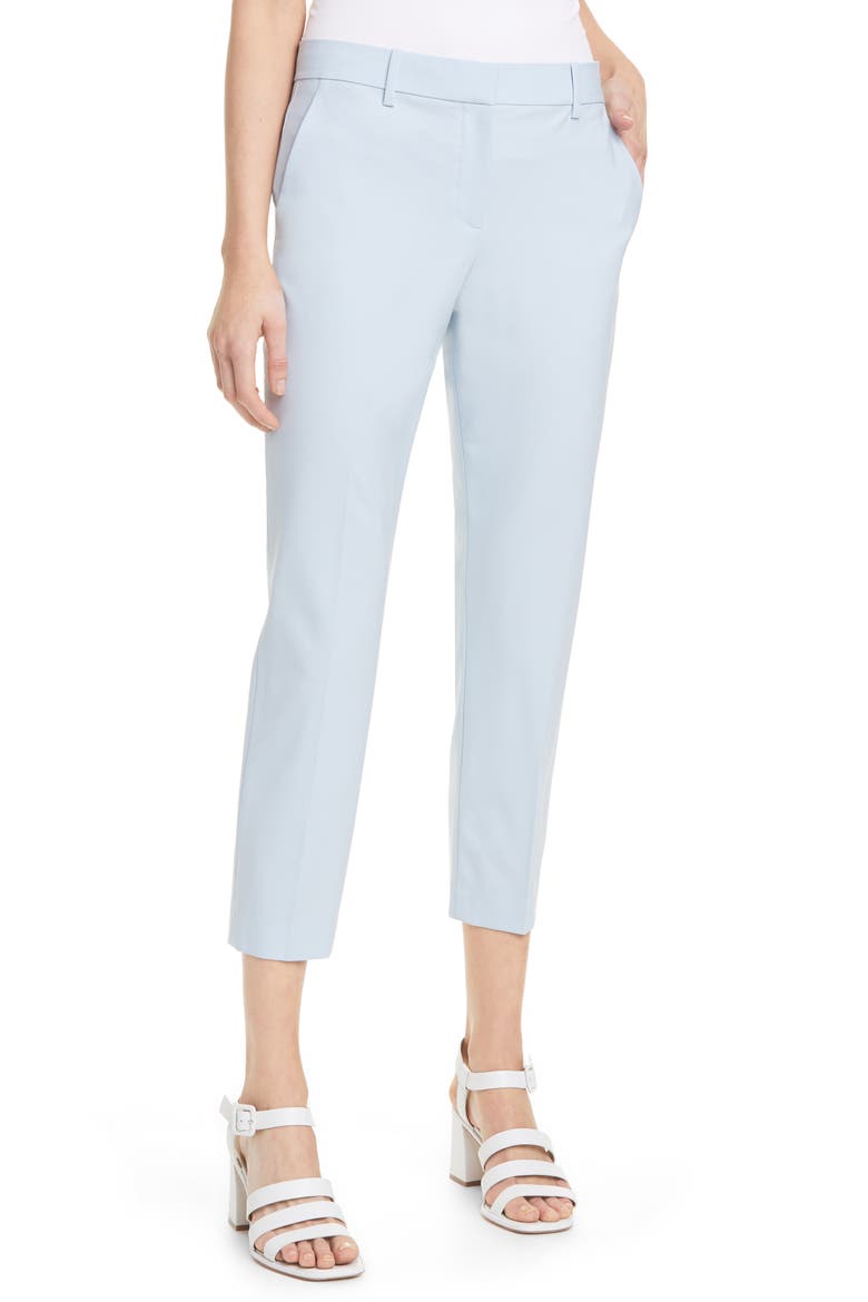 Treeca 2 Crop Suit Pants, Main, color, SKY