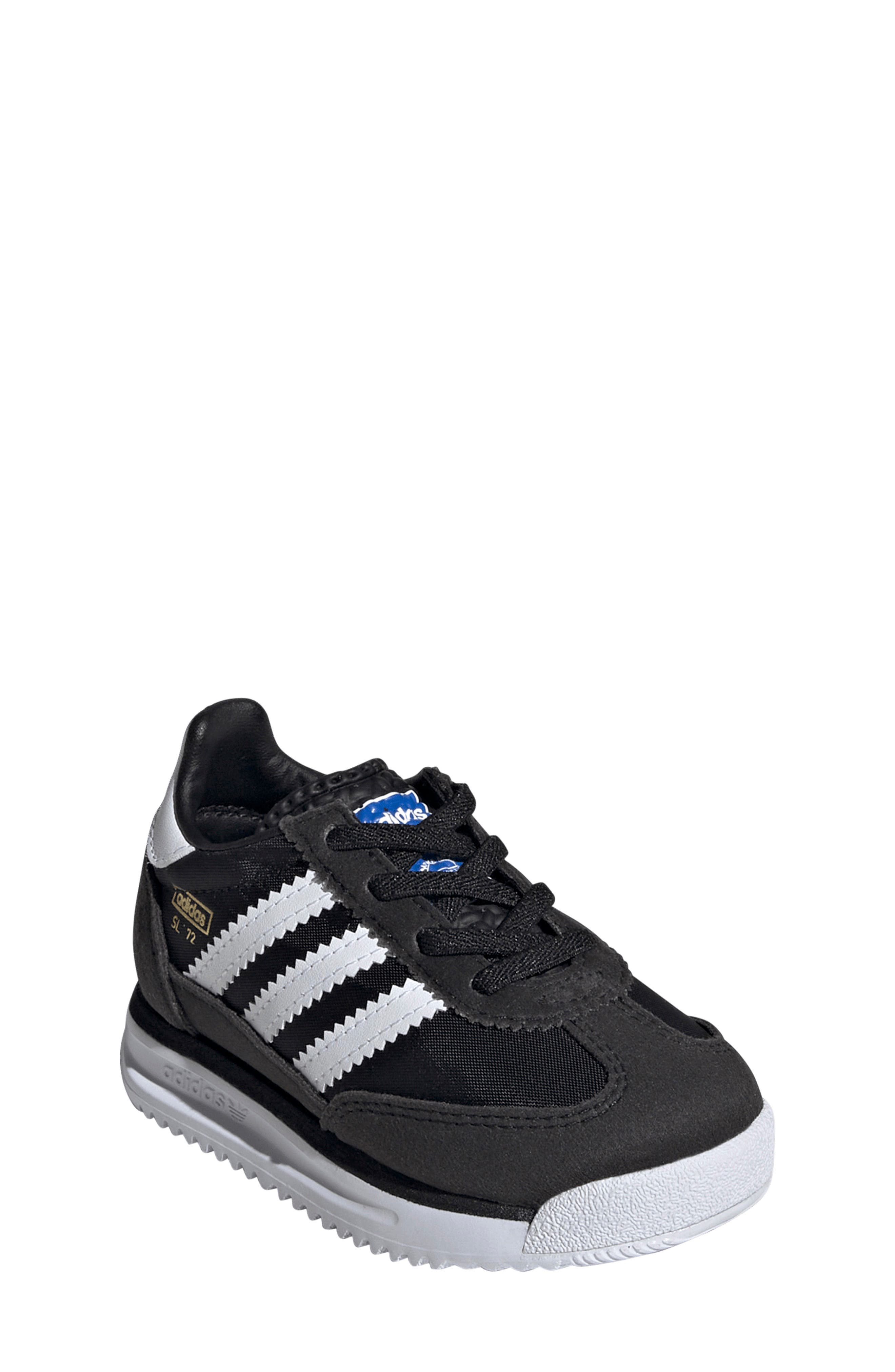 adidas Kids' SL 72 RS Sneaker, Main, color, Black/ White/ Blue
