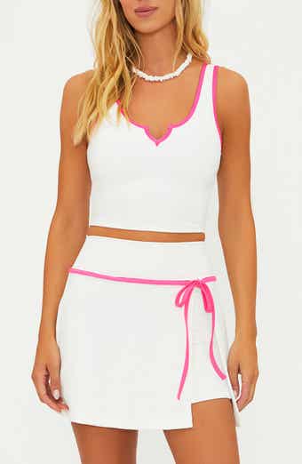Beach Riot Josie Notch Neck Crop Tank