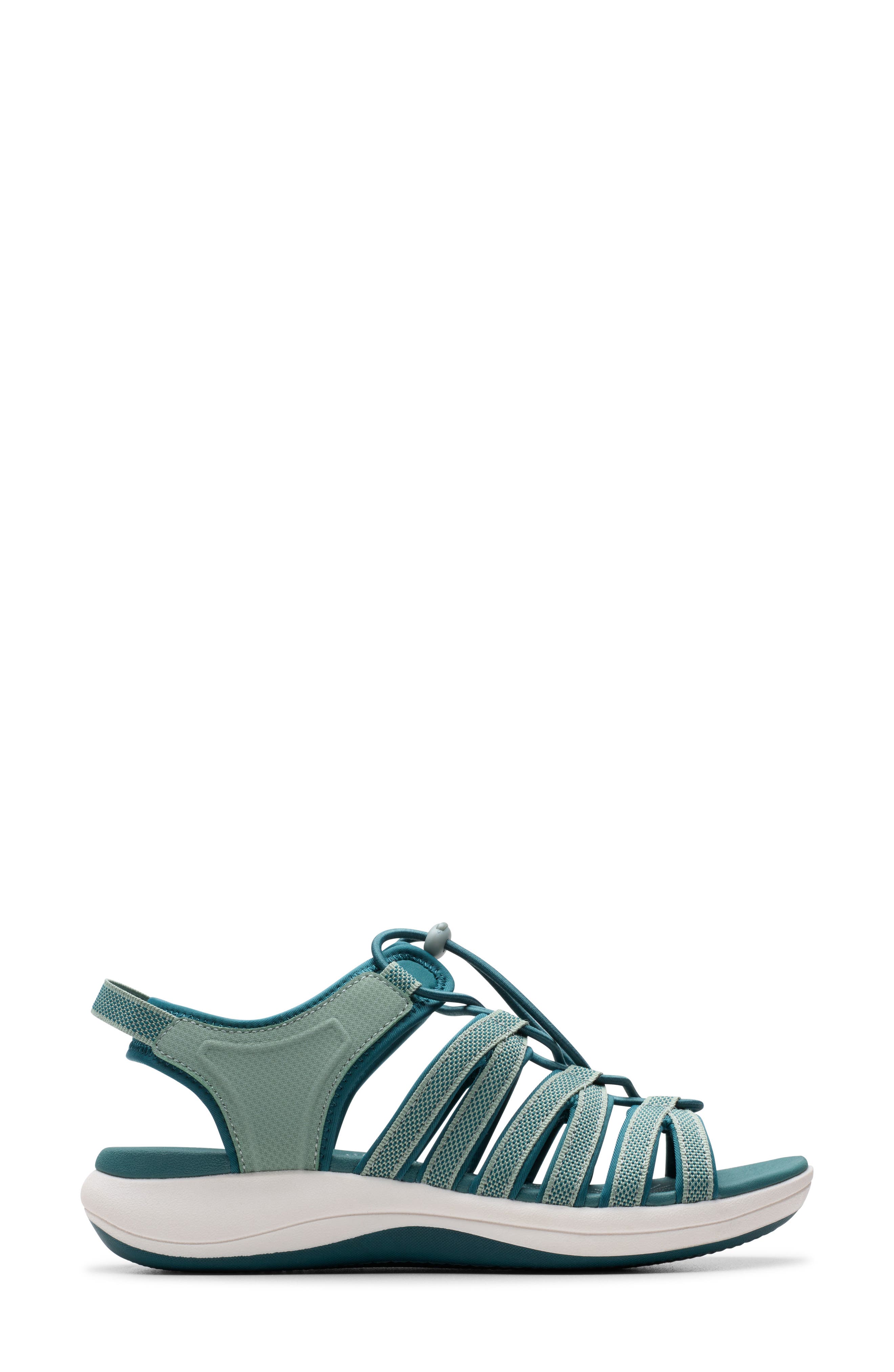 Mira Mabel Fisherman Sandal, Alternate, color, TEAL