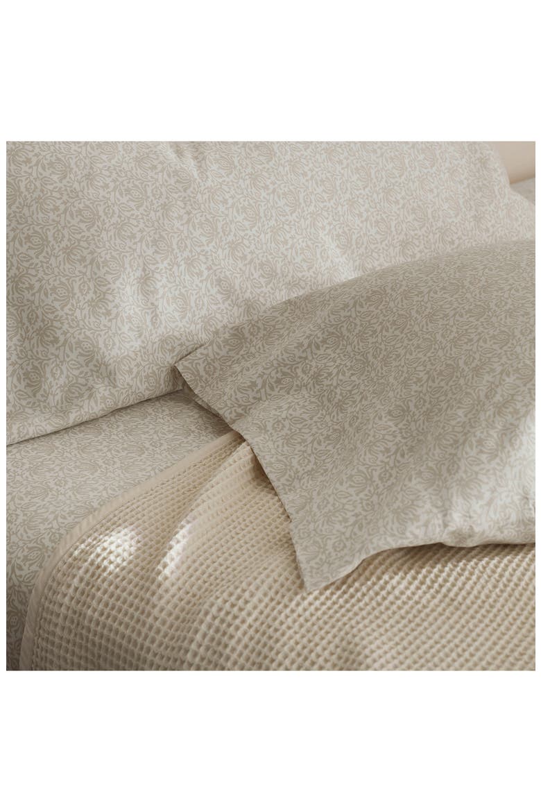 Waffle Organic Cotton Blanket, Alternate, color, NATURAL