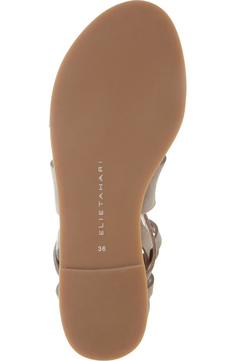 Elie Tahari 'Tsunami' Tassel Ghillie Sandal, Alternate, color,