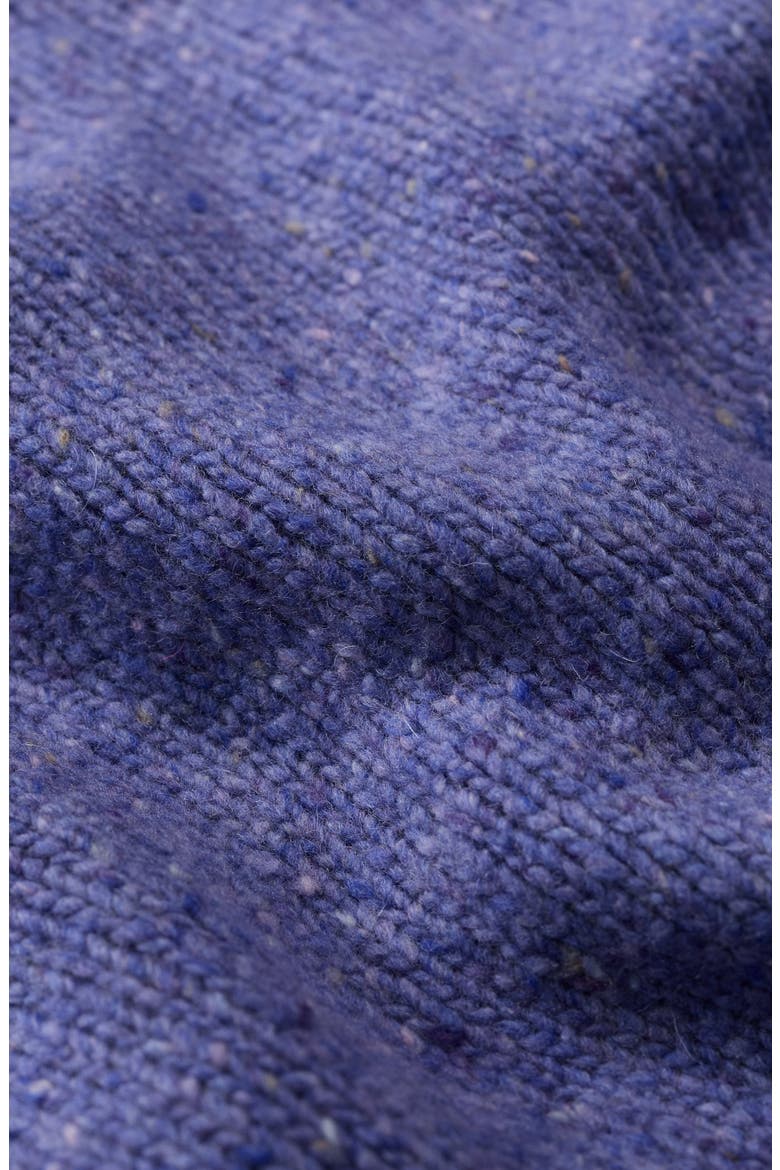 Dawson Pick Merino Wool Blend Cardigan, Alternate, color, KNIT MELANGE BILBERRY