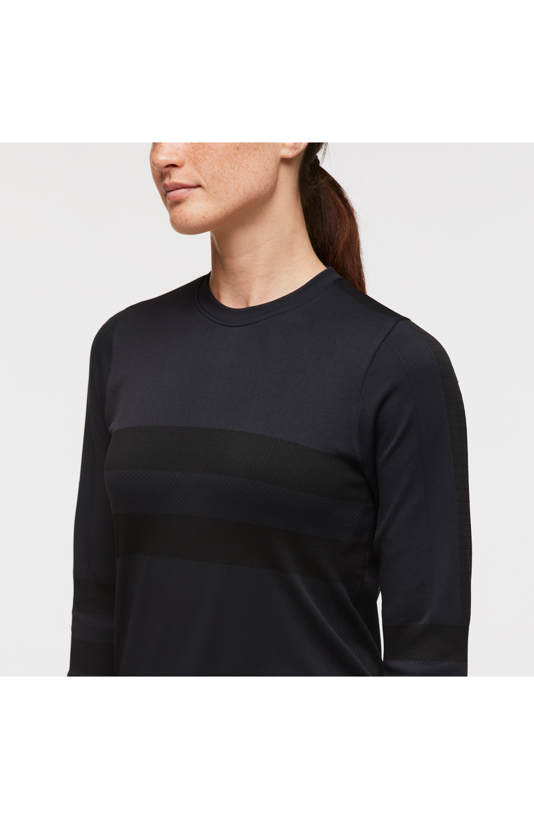 Cotopaxi Debajo Seamless Baselayer Crew - Women's, Alternate, color, Cotopaxi Black