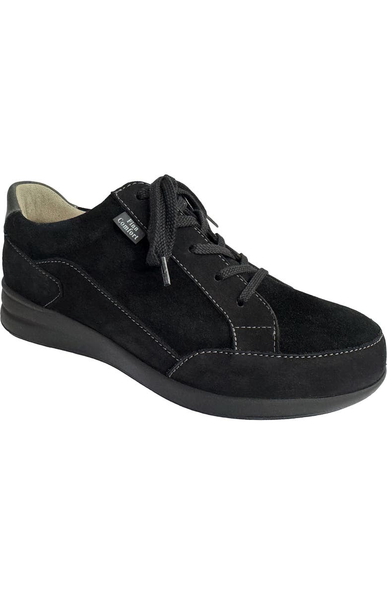 Finn Comfort Prato Sneaker, Main, color, Black Dark Grey