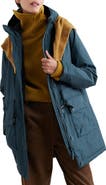 Seasalt Cornwall Cliff Castle Waterproof Hooded Coat
