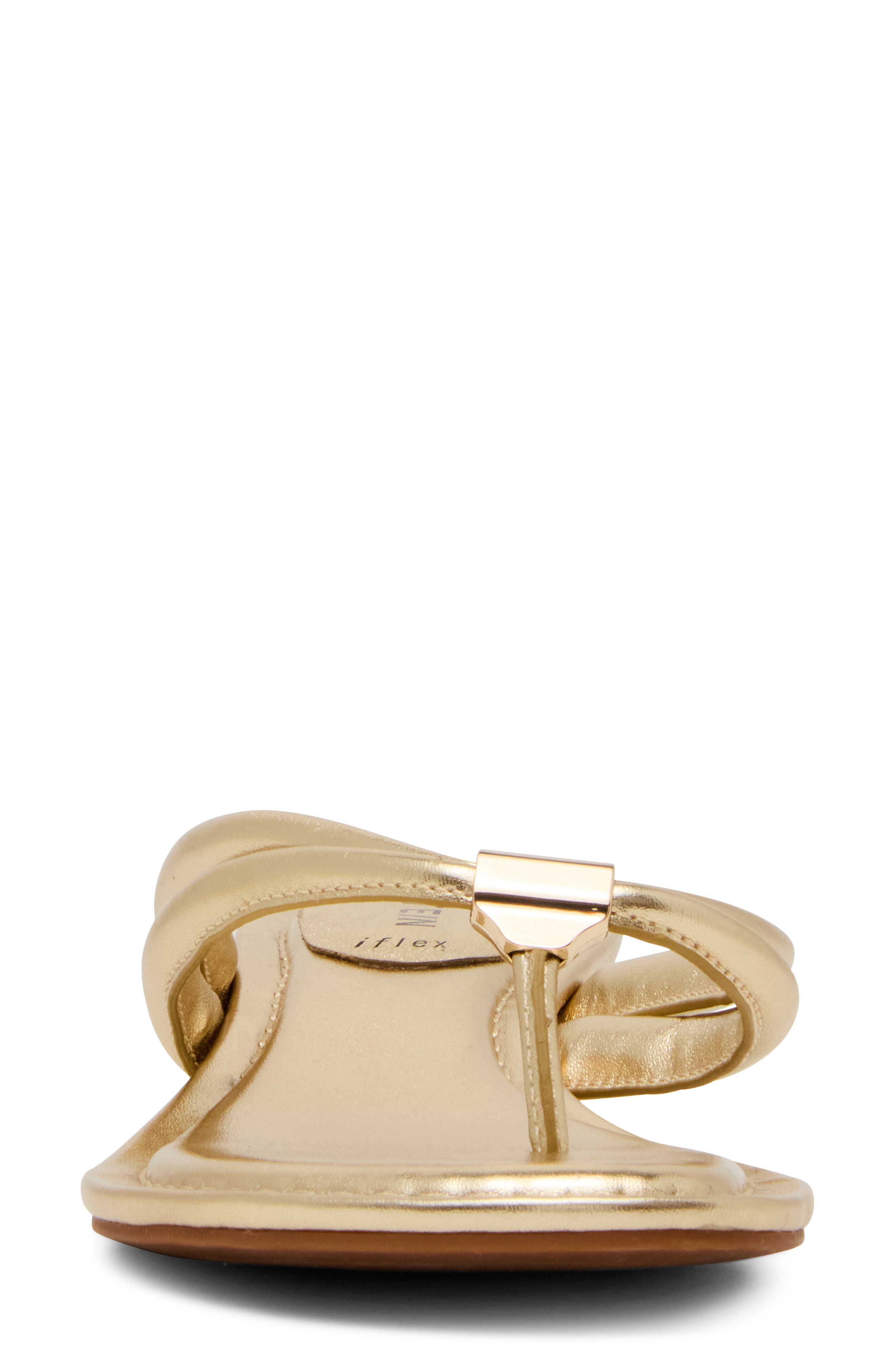Bari Wedge Sandal, Alternate, color, GOLD