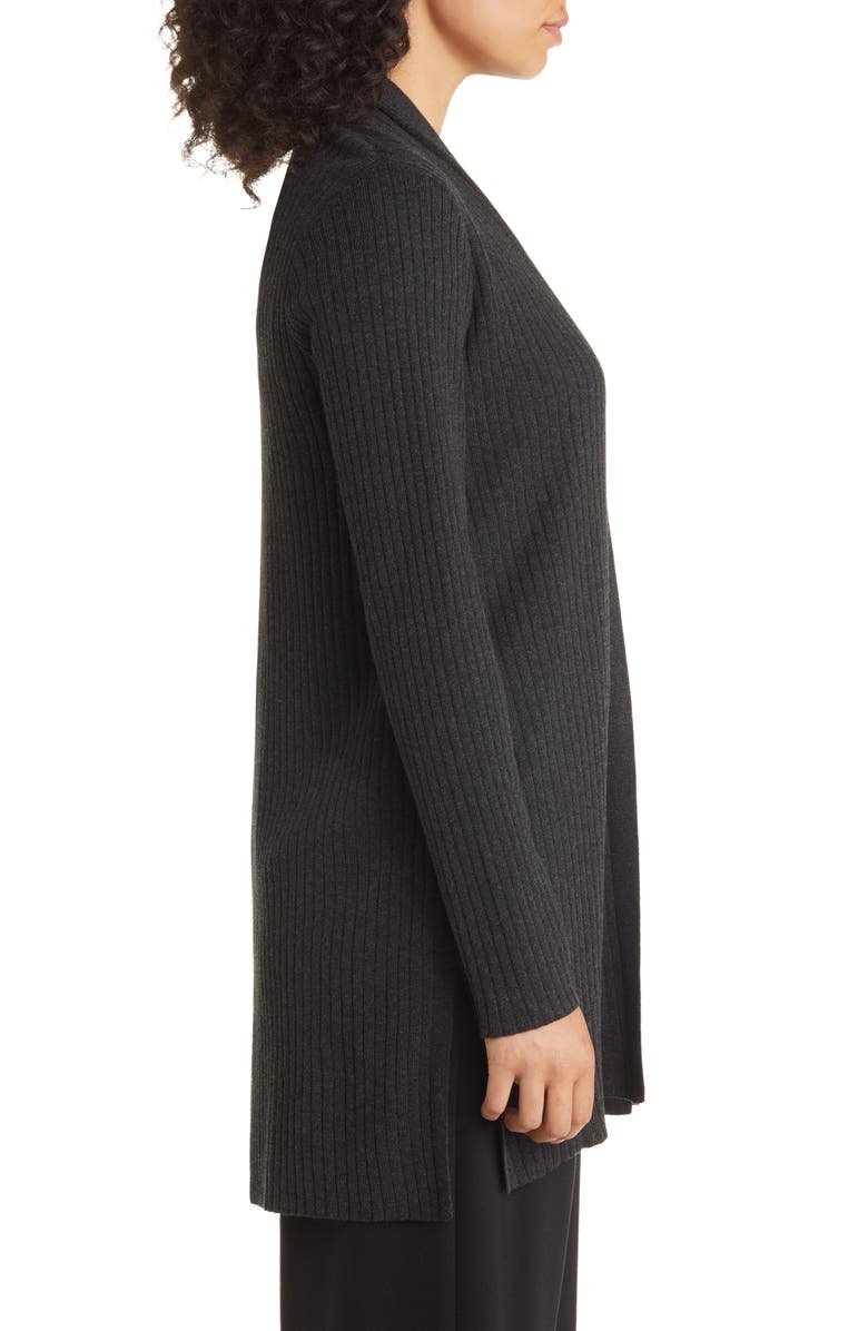 Eileen Fisher Organic Cotton Blend Longline Cardigan, Alternate, color, 