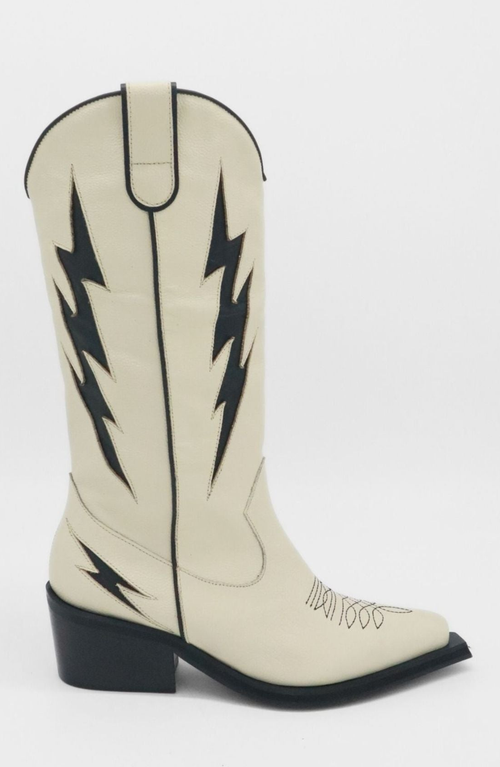 Stivali New York Kiss Western Cowboy Boots In Multi