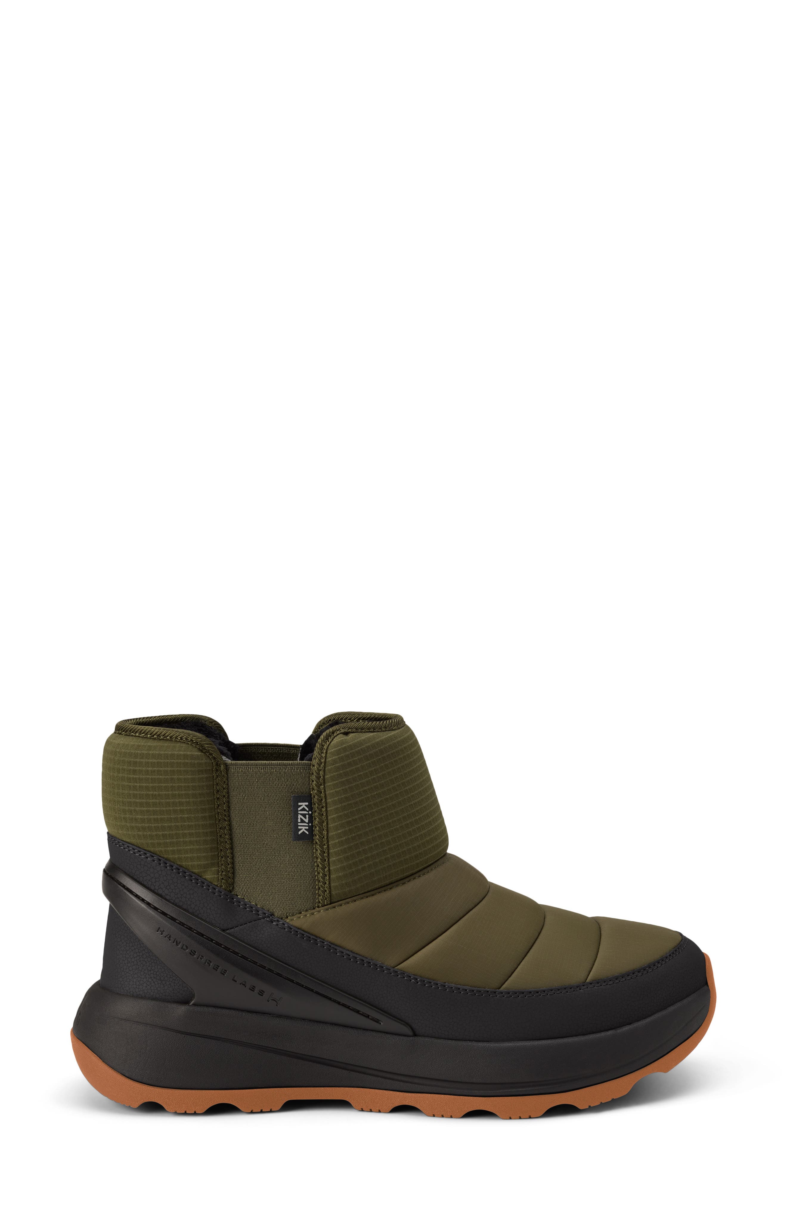 Juno 2 Low Hands-Free Boot, Alternate, color, OLIVE NIGHT BLACK