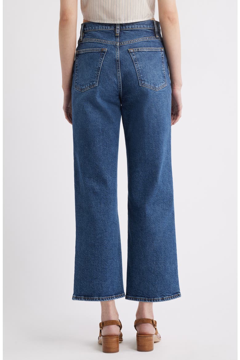 The Wide High Waist Ankle Wide Leg Jeans, Alternate, color, ARCHIE