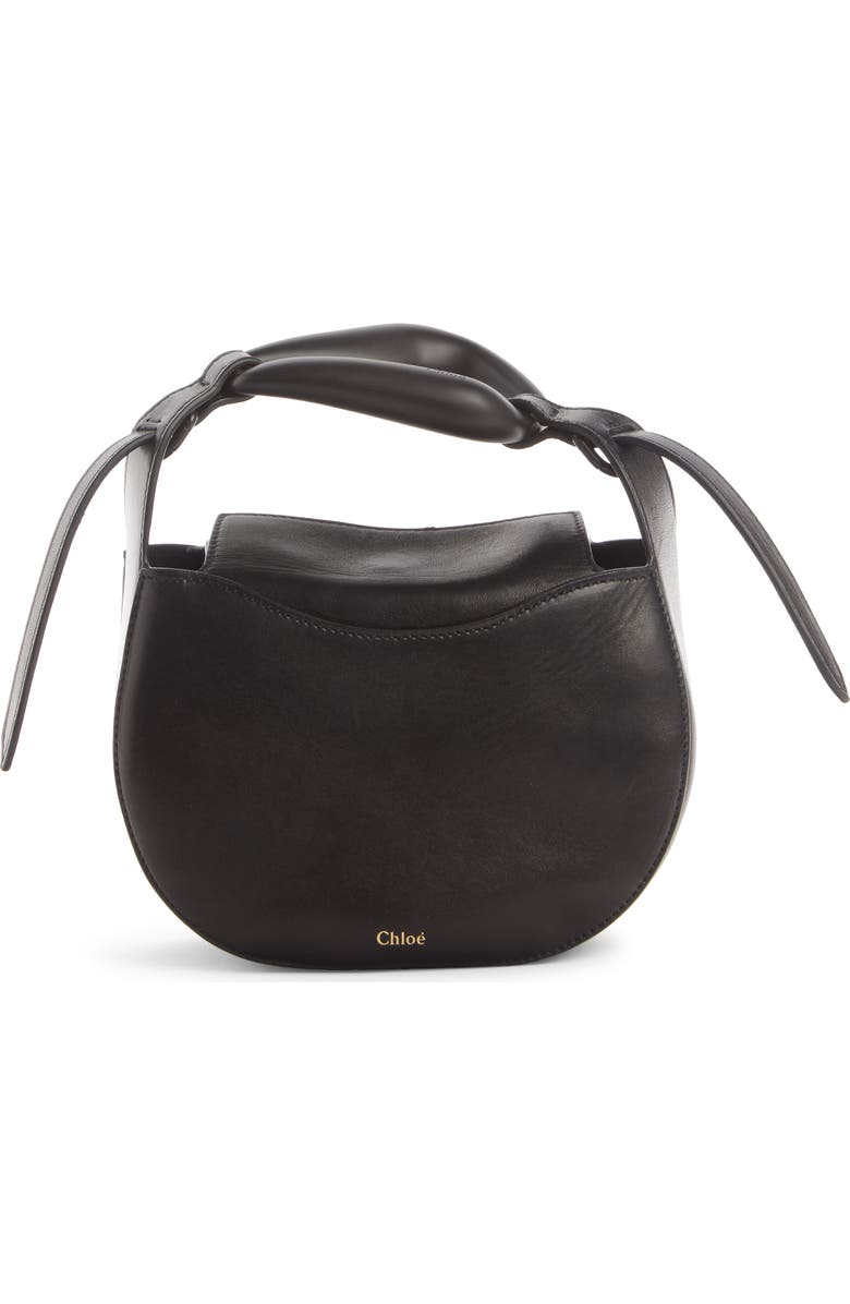 Chloé Kiss Leather Crossbody Bag, Main, color,