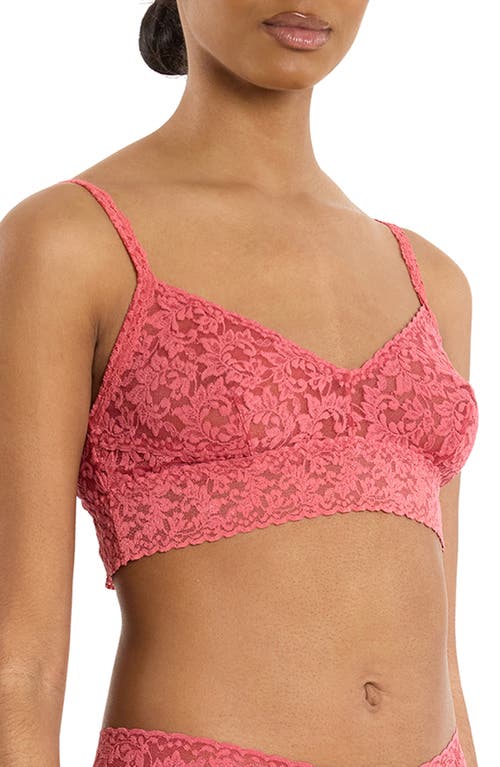 Hanky Panky Retro Longline Bralette In Pink