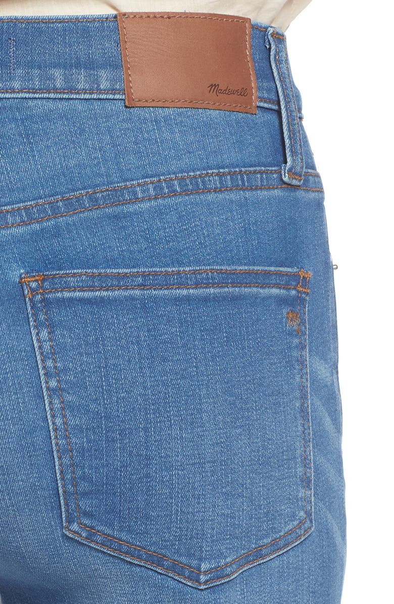 Madewell Cali Demi Boot Jeans, Alternate, color,